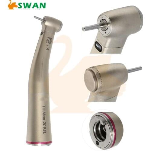 Dentistry Clinic 1:5 Contra Angle Low Speed Handpiece NSK Ti-Max Fast Handpiece with LED Fiber / Dental Electric Motor Handpiece