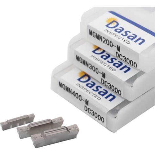 10pcs MGMN300 MGMN200 MGMN400 M C Cermet Grooving Metal Inserts CNC Blade Lathe Turning Tool for Tool Holder