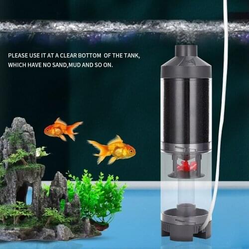 NICREW Aquarium Fish Poop Stool Manure Suction Separator Tanks Filter Sewage Collector Automatic Cleaning Filter Cleaning Tools