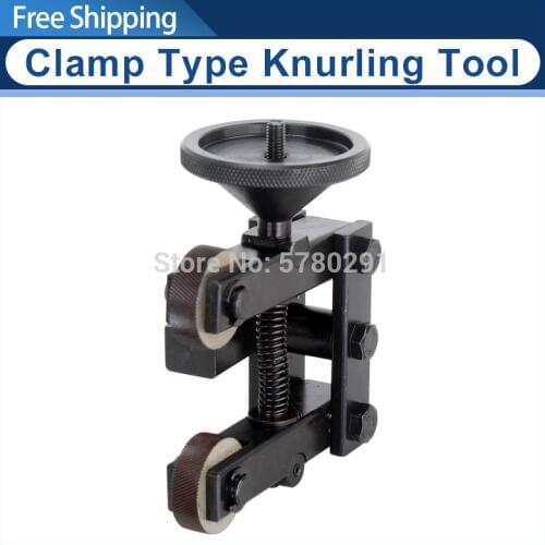 12mm clamp type knurling tool 0.8mm reticulated knurling wheel SIEG S/N:10130