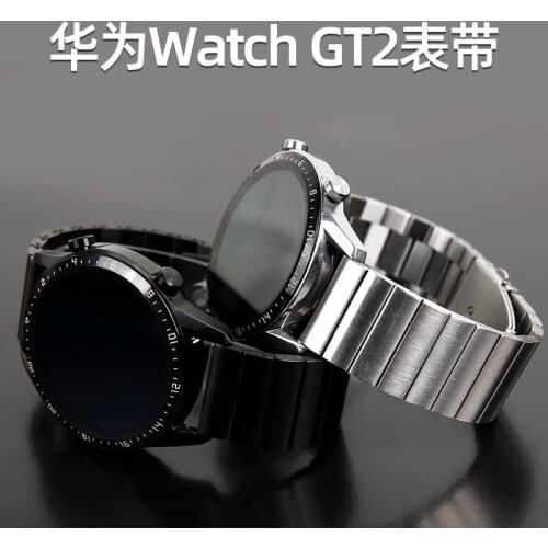 20mm 22mm Watch Band Strap for Samsung Galaxy Watch Active2 44mm 40mm 42mm Stainless Steel Replacement for huawei watch GT2 46mm