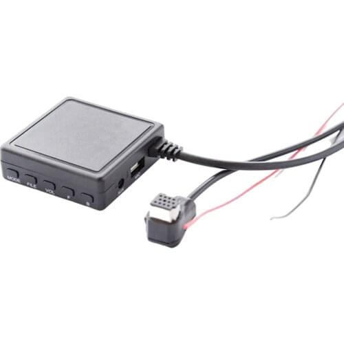 Car Bluetooth Audio Cable Adapter AUX Speaker Stereo System Handsfree for Pioneer IP-BUS P01