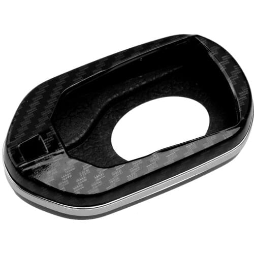 Car Key Fob Cover Case Shell Carbon Fiber Style Fit for Maserati Ghibli Levante Quattroporte 2017 2018 2019 2020