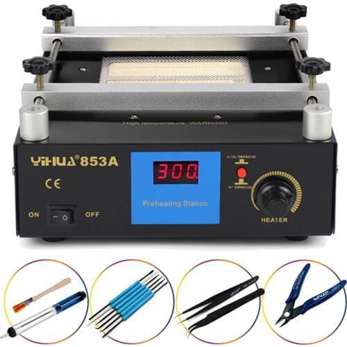 YIHUA 853A Digital Thermostatic Lead-free Preheating Welding Platform BGA Repair Platform Preheating Platform