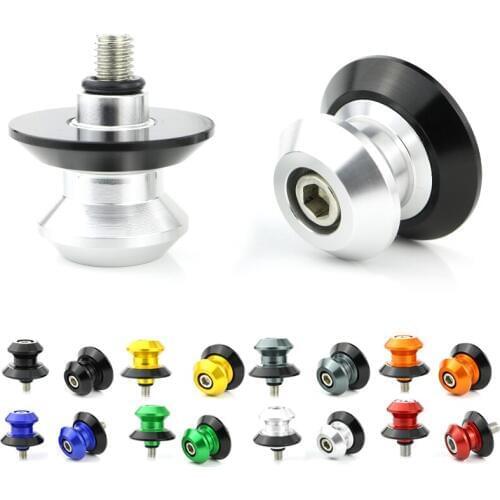 For Yamaha FZ6 FZ6R FZ10 Motorcycle CNC Alloy Aluminum Swingarm Swing Arm Standing Bobbins