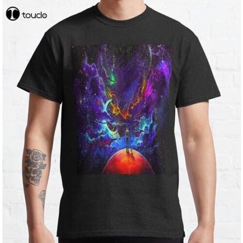 New Easily Distracted By Space 10 Classic Ufo Ufo Sketches T-Shirt Cotton Men Tee Shirt