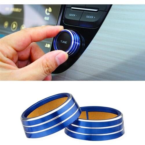 Hivotd For Geely Atlas Emgrand NL-3 Proton X70 Accessories Car Conditioning Switch AC Knob Cover Audio Nnob Lid Decoration 2019