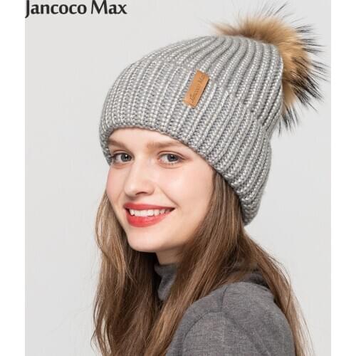 Женские шерстяные шапки Jancoco Max China At AliExpress