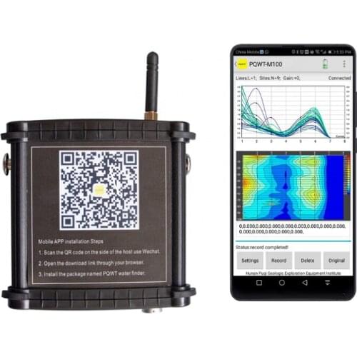 Mobile phone groundwater water detector source detection instrument