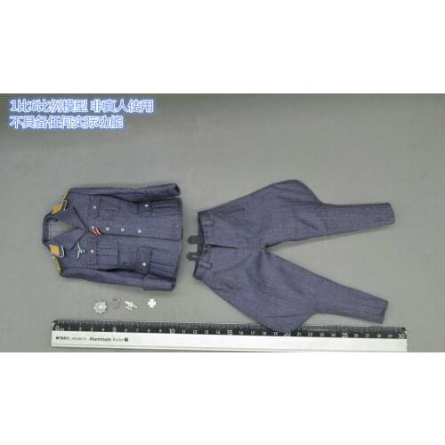 1/6 Scale Soldier AL100030 WWII Pilot Uniform + Pants Model