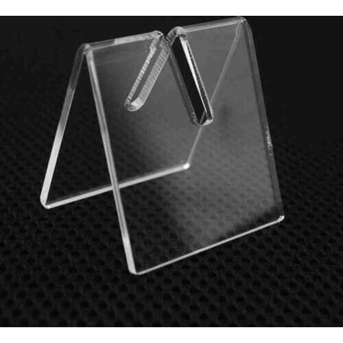 Stand Holder Pocket Knives Small Showcase Rack Collectible Post Cards Plates Holders Clear Acrylic Folding Knife Display Outdoor