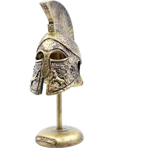 Premium Special Design Big size Gold (Gold) Sparta Helmet A1