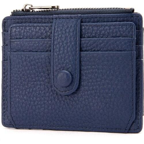 2021 Fashion Lady Card Id Holders Brand Business Card Holder Womens Genuine Leather Card Holder