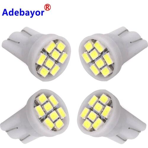 45 PCS T10 w5w 8smd LED1206 3020 194 168 192 Auto Car Wedge 8 LEDs SMD Clearance Light bulb Lamp Styling Wholesales White Blue