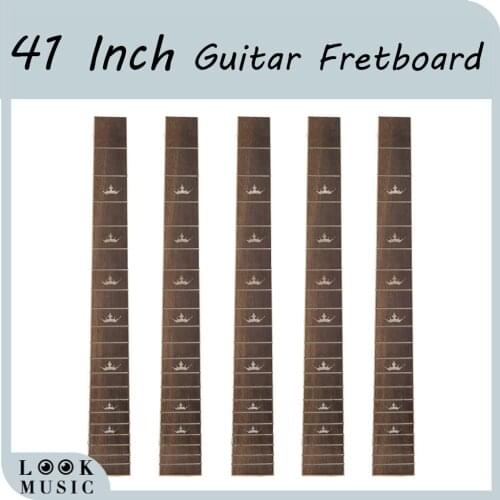 5PCS 41'' Guitar Fretboard With 20 Frets Rosewood Fingerboard For Acoustic Folk Guitar
