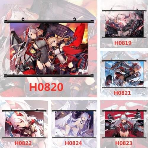 Azur Lane Prinz Eugen Anime Manga HD Print Wall Poster Anime Posters Canvas Painting Wall Decor Wall Art Picture Home Decor