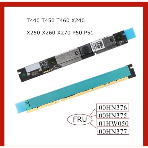 New/Orig for Lenovo Thinkpad T440 T450 T460 X240 X250 X260 X270 P50 P51 Built-in Camera Module Webcam 720P FRU: 00HN376 00HN375