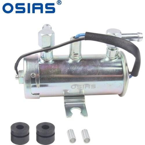 24V ELECTRIC UNIVERSAL DIESEL PETROL FUEL PUMP FACET SILVER STYLE TRACTOR