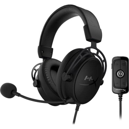 HyperX Cloud Alpha aming Headset USB Condenser Gaming Microphone for PC for PS4 for Mac Wired Gaming Headphone