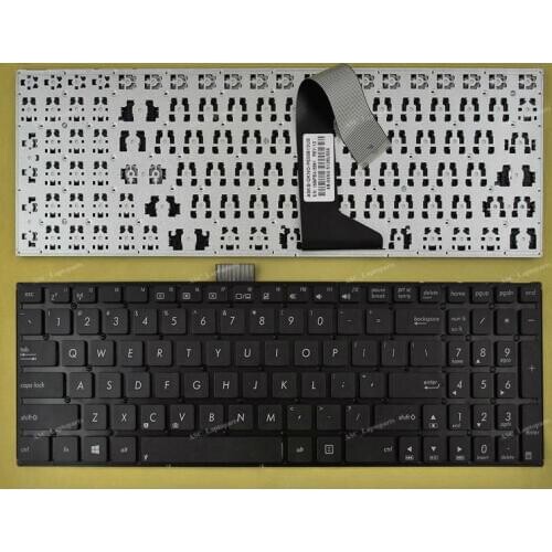 Wholesale Hot Sale New US English Keyboard For Asus X552C X552CA X552E X552EA X552EP X552L X552LA X552LAV Laptop Black NO Frame