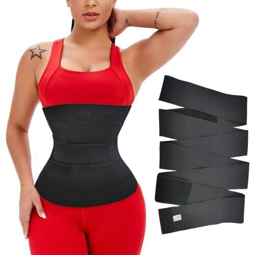 DANALA Waist Trainer Corset Belly Tummy Wrap Fajas Slim Belt Control Body Shaper Modeling Strap Waist Cincher