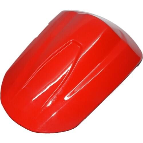 Red Motorcycle Rear Tail Pillion Passenger Hard Seat Cover Cowl Fairing Seat for Suzuki GSXR 600 750 GSXR600 GSXR750 2008-2010