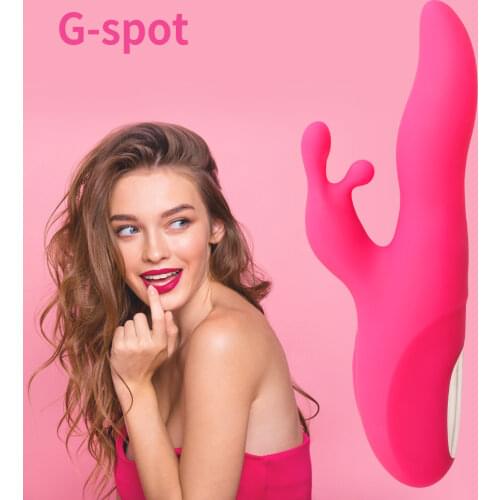 Rabbit Hand Vibrat Massage Dildo Vibrator Sex Toys For Women 16 Vibrations G Spot Clitoris Vibrador Massager Sexshop Carti 16028