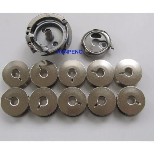 Hook #91-010165-91& Cap #91-010159-91 & BOBBIN #91-010079-05 10 PCS FOR PFAFF 141, 145, 146, 151