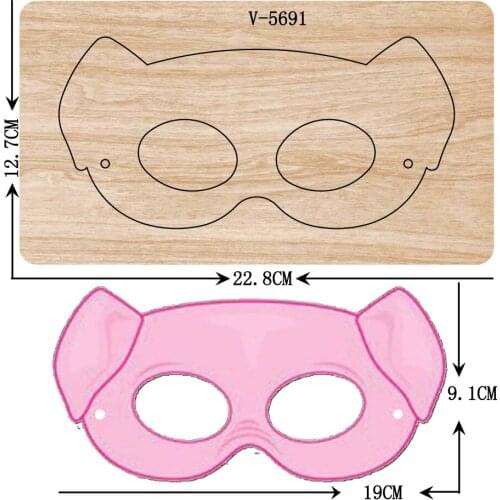 New mask Wooden die Scrapbooking Cutting Dies,for common die cutting machines on the market V-5691