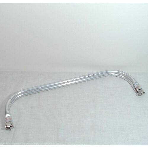 16 Inch Carpet BagTubular Spring Loaded Aluminum Rectangular Purse Frame