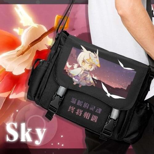 Game Sky:Children of Light Cosplay Unisex Crossbody Messenger Bags Students School Shoulder Teenagers Travel Laptop Fashion Gift