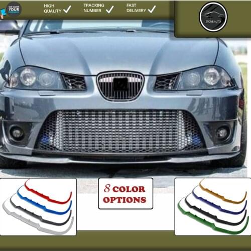 For seat ibiza mk4 -6l - 08 front lip universal spoiler lip bumper 3 piece free fast shipping designed full harmony body kit design