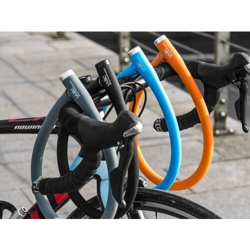 Silicone steel cable lock bicycle lock anti theft mountain bike motorcycle chain lock