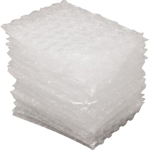 New Lot 20PCs Clear Recyclable Packing Small Pouches Poly Bubble Envelopes Wrap Bags, 17X25cm/6.69X9.84inch