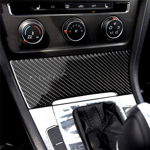 Ar Styling Accessories Carbon Fiber Trim Decorative Car Stickers for Volkswagen VW Golf 7 GTI R GTE GTD MK7 2013-2017 LHD