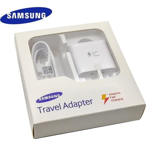 Samsung Fast Charger UK Plug Quick Charge USB Type C Cable For Galaxy S10 S9 S8 Plus A3 A5 A7 2017 A80 A70 A50 A30 A41 Note 8 9