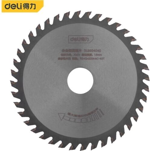 Deli Circular Saw Blade Electric Grinding Cutting Disc Rotary Tool for Metal Cutter Power Tool Wood Cutting Discs Alloy Steel