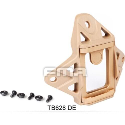 FMA Free Shipping Helmet NVG Mount Adapter Helmet Wilcox 3 Hole Shroud P/N DE/BK