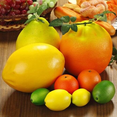 Artificial Fruit Lemon Model Home Decoration Crafts Simulation Fruit Photography Props Home Decoration Dining Table Decoration