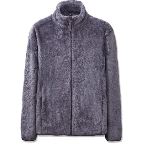 2021 Men Jacket Velvet New Autumn Sports Coat Plus Size Thick Clothes In Stock Free Shipping