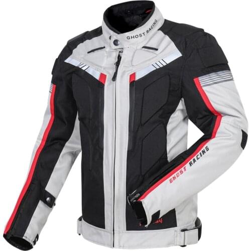New Motorcycle Jersey Mens Jacket Four Seasons Off-road Motorcycle Suit Racing Anti-fall Suit Rally Suit To Keep Warm