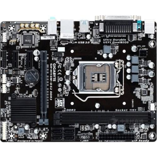 NEW,GIGABYTE GA-H110M-DS2 Desktop Motherboard H110 LGA 1151 i3 i5 i7 DDR3 32G