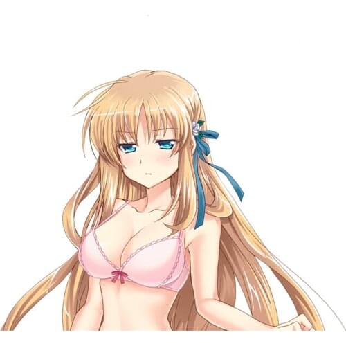 Creative Sexy Cute Anime Girl Car Stickers PVC Personality Fashion Auto Body Windows Exquisite Decals Waterproof Decoration