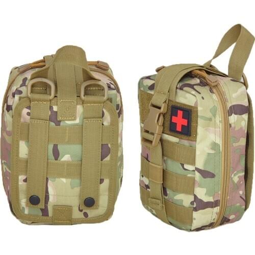 Outdoor sports should Mountaineering rock climbing Lifesaving bag Tactical medical Wild survival emergency kit