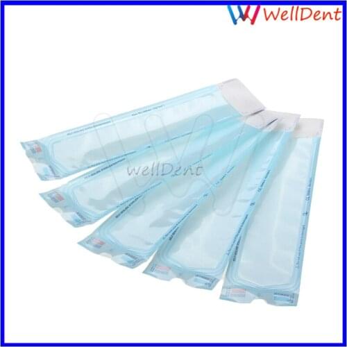 200pcs/lot 90 x 260mm 135 x 285mm DENTAL SELF SEAL STERILIZATION POUCHES Medical bag no need sealing machine