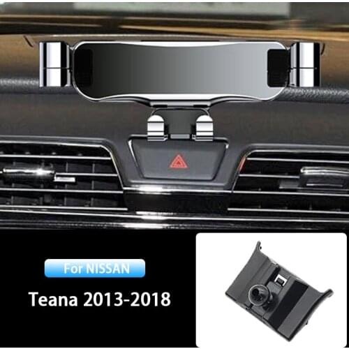 Car Mobile Phone Holder Stand GPS Gravity Navigation Bracket For Nissan Teana J33 2013 2014 2015 2016 2017 2018 Car Accessories