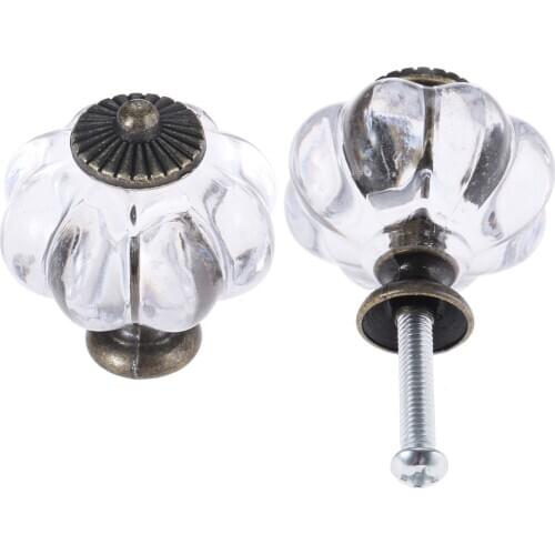 Dophee 1/2pcs 30*36mm Dresser Handle Drawer Sunflower Cabinet Knob Pulls Closet Cupboard Kithchen Furniture