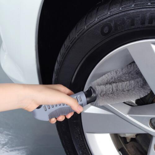 Car Washing Cleaning tool Wheel Tire Rim Scrub Brush Car Brush Tool for Volkswagen VW Golf 4 6 7 GTI Tiguan Passat B5 B6 B7 CC