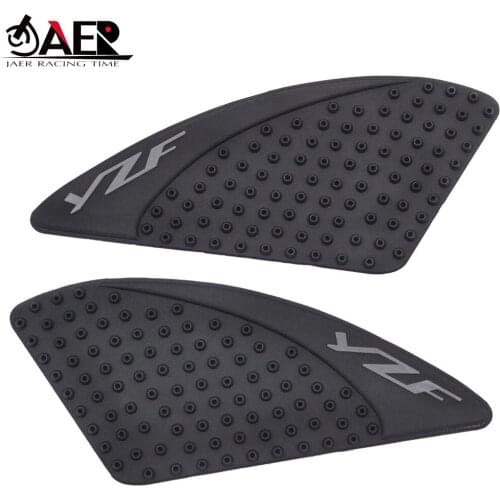 JAER Motorcycle Tank Traction Side Pad Gas Knee Grip Fuel Tank Pad Protector Stickers Decals For Yamaha R15 2015 2016