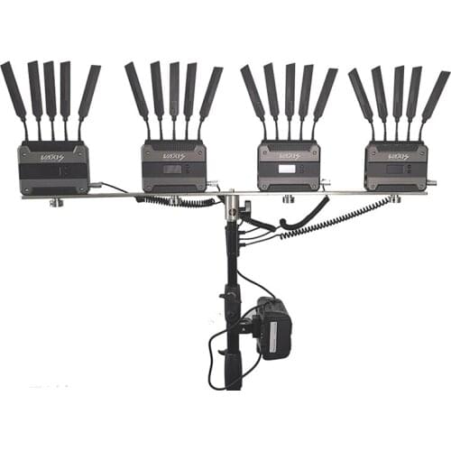 VAXIS Lightstand Bracket For Multiple Receivers Wireless Transmission System Connect More Monitors Camera Shooting
